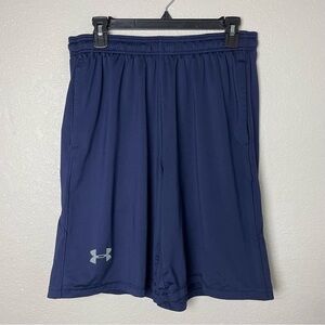 Under Armour Men's Deep Blue Athletic Shorts Size L